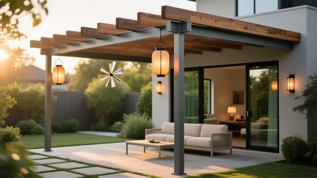 Outdoor Pergola Wind Light Lantern Hooks - The Decor Mag