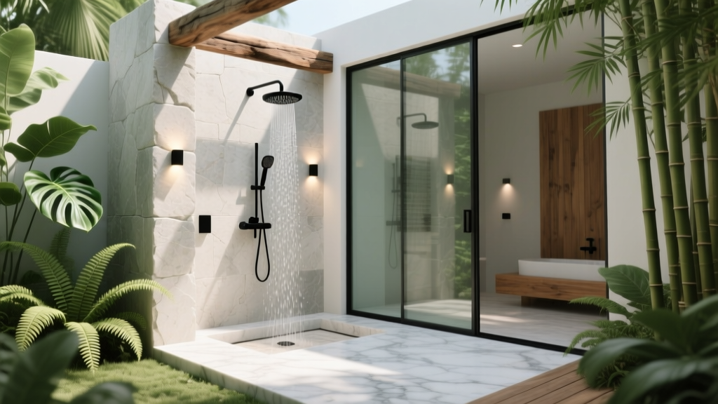 Outdoor Shower Design Ideas - The Decor Mag