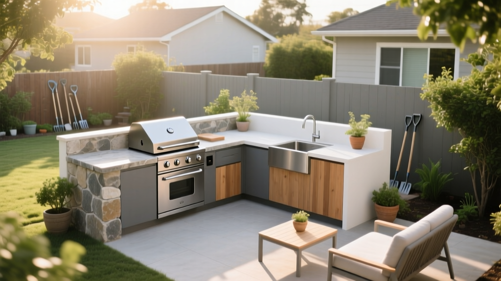 Outdoor Kitchen Ideas: Budget & Space Solutions