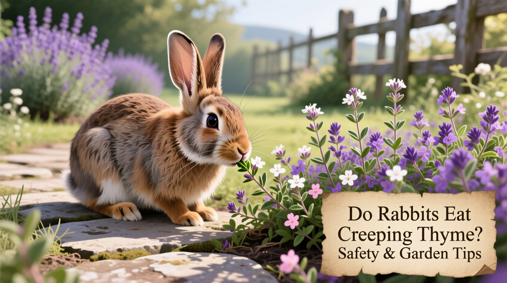 Do Rabbits Eat Creeping Thyme? Safety & Garden Tips