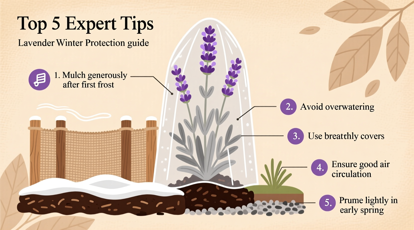 How to Protect Lavender in Winter: Expert Tips