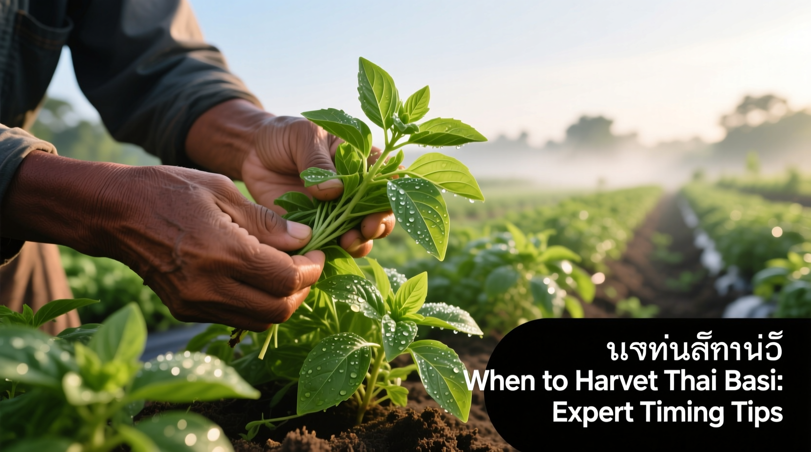 When to Harvest Thai Basil: Expert Timing Tips