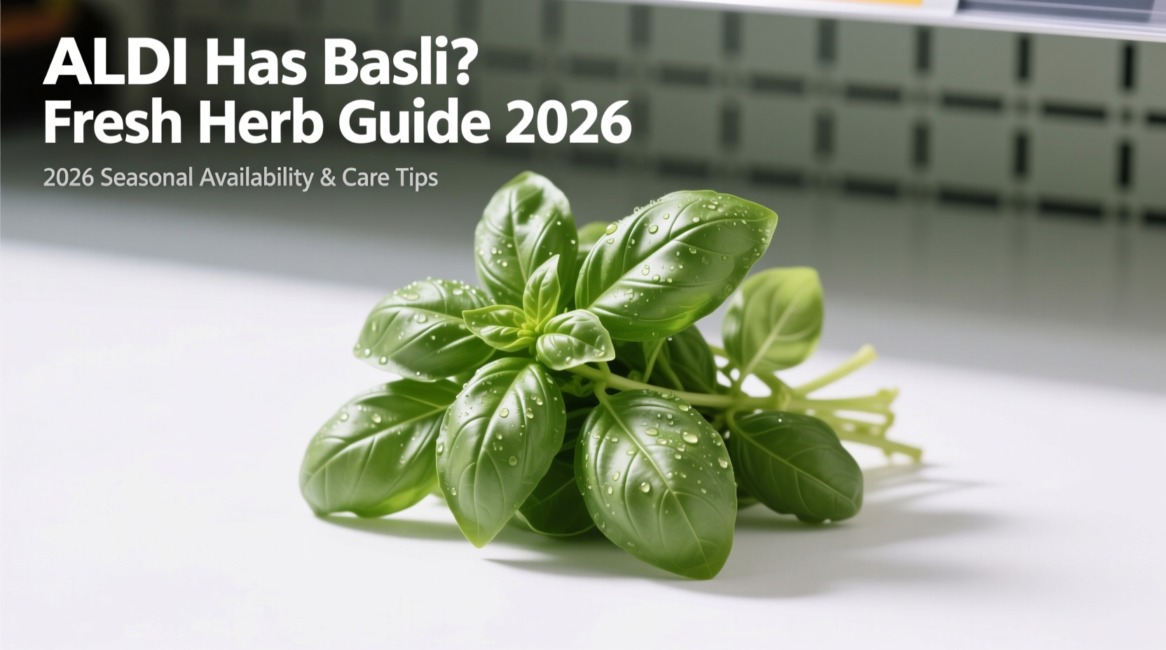 Does ALDI Have Basil? Fresh Herb Guide 2026