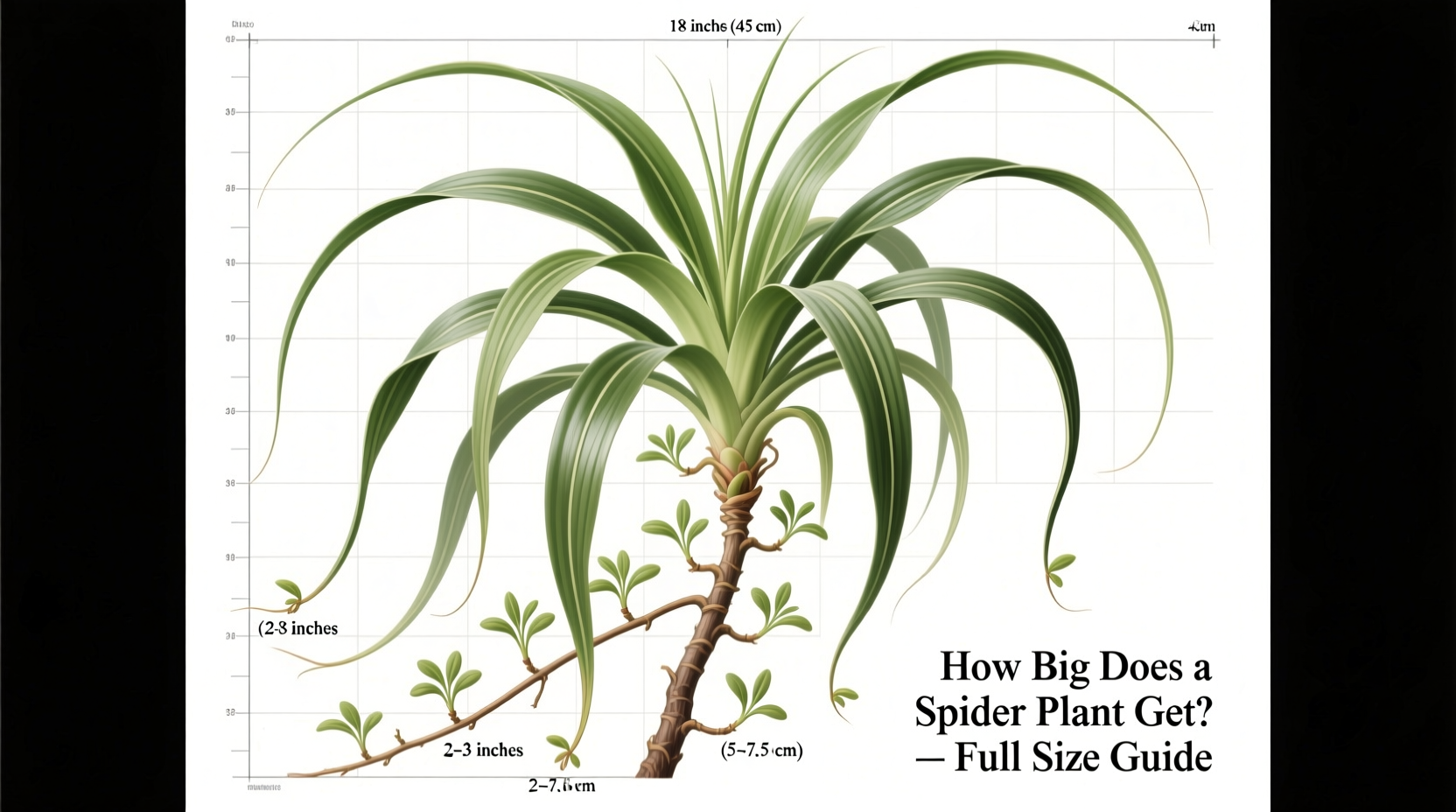 How Big Does a Spider Plant Get? Full Size Guide