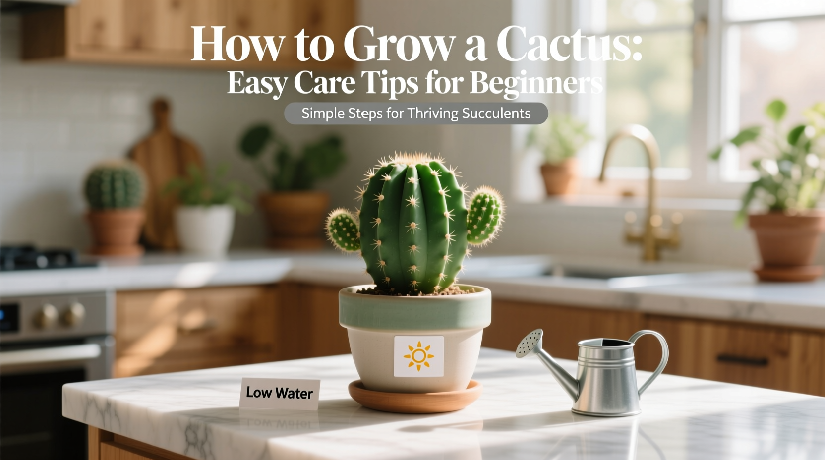 How to Grow a Cactus: Easy Care Tips for Beginners