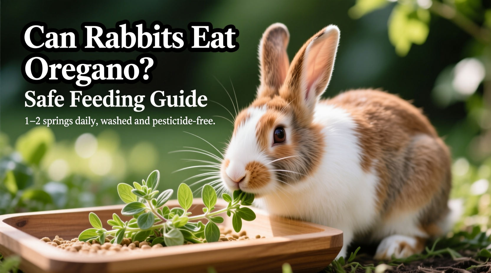 Can Rabbits Eat Oregano? Safe Feeding Guide
