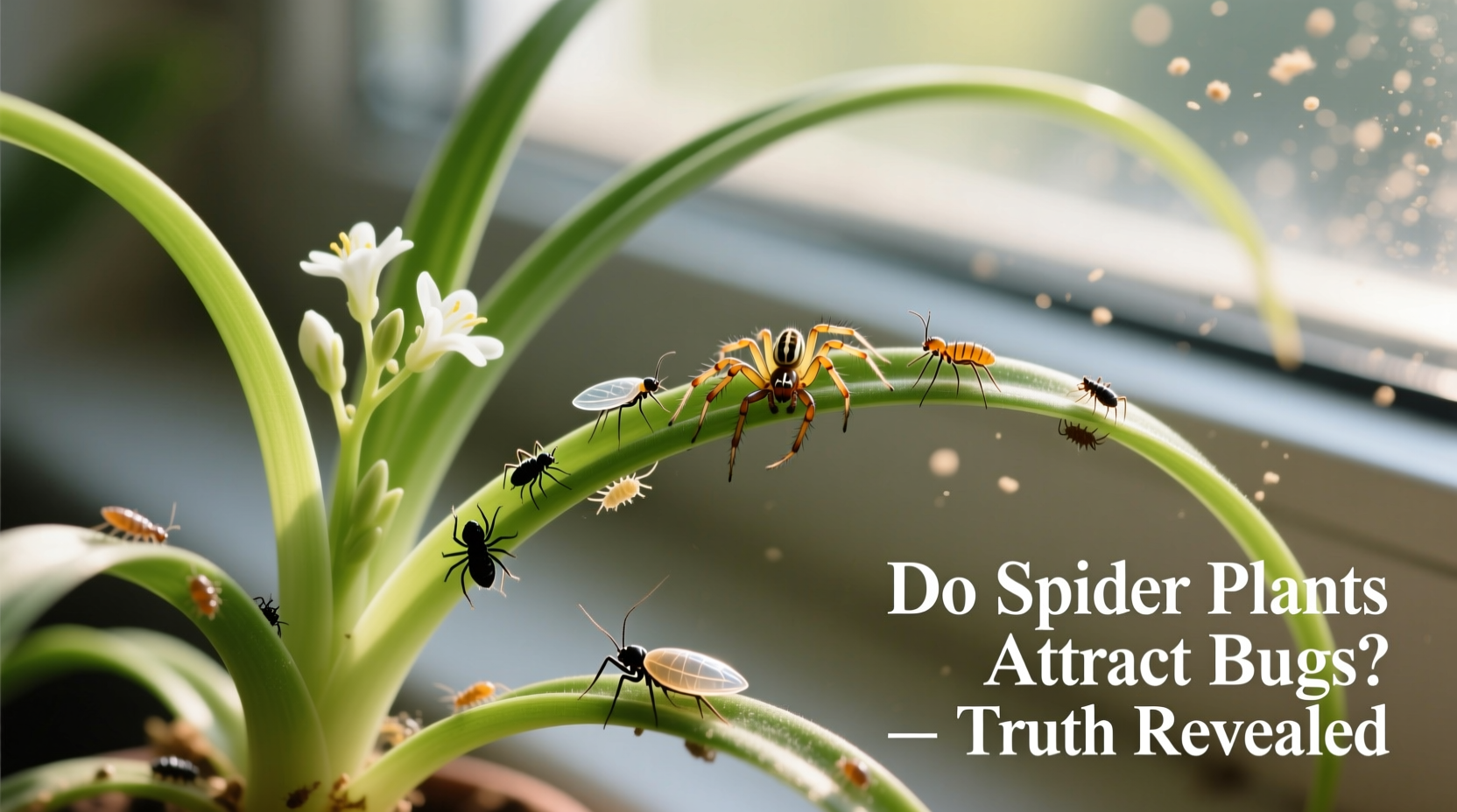 Do Spider Plants Attract Bugs? Truth Revealed