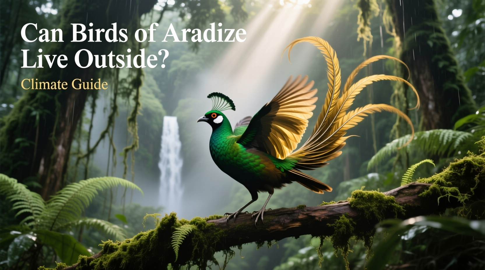 Can Birds of Paradise Live Outside? Climate Guide