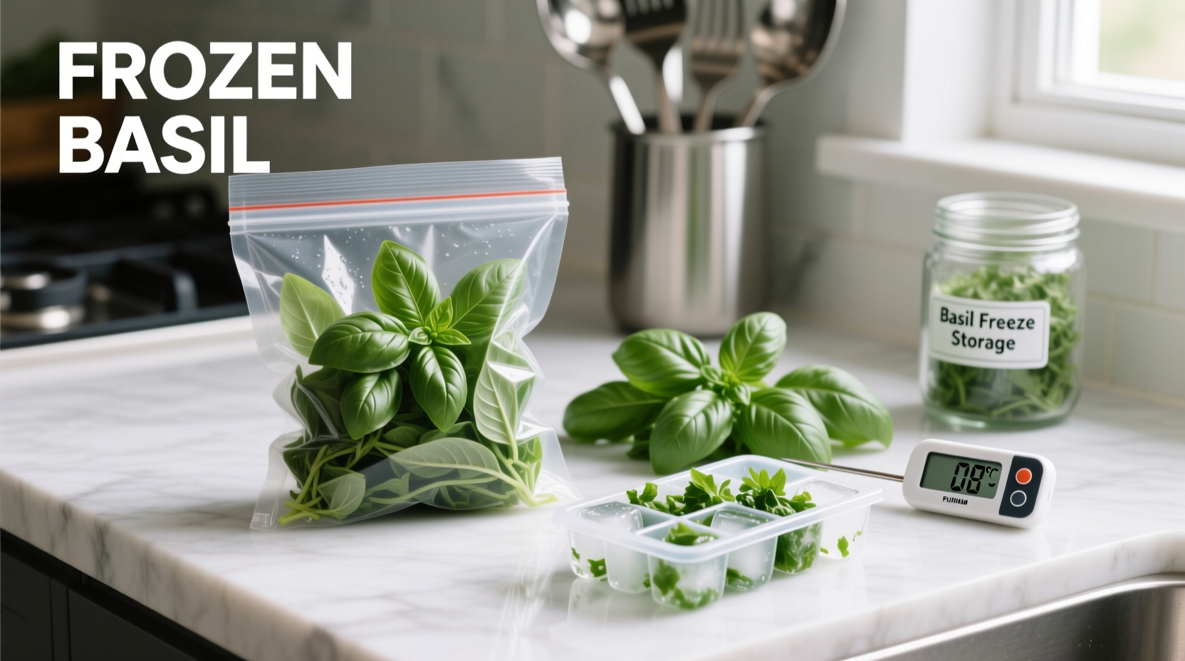 How to Freeze Basil Properly for Long-Term Use