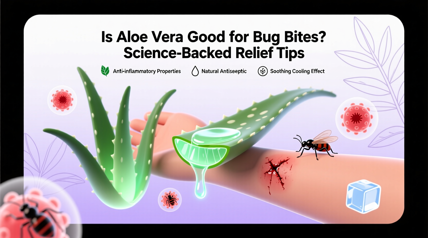 Is Aloe Vera Good for Bug Bites? Science-Backed Relief Tips