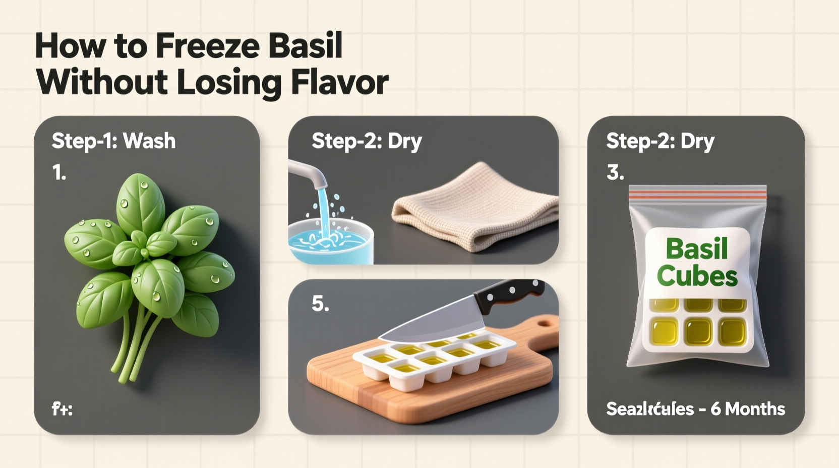 How to Freeze Basil Without Losing Flavor