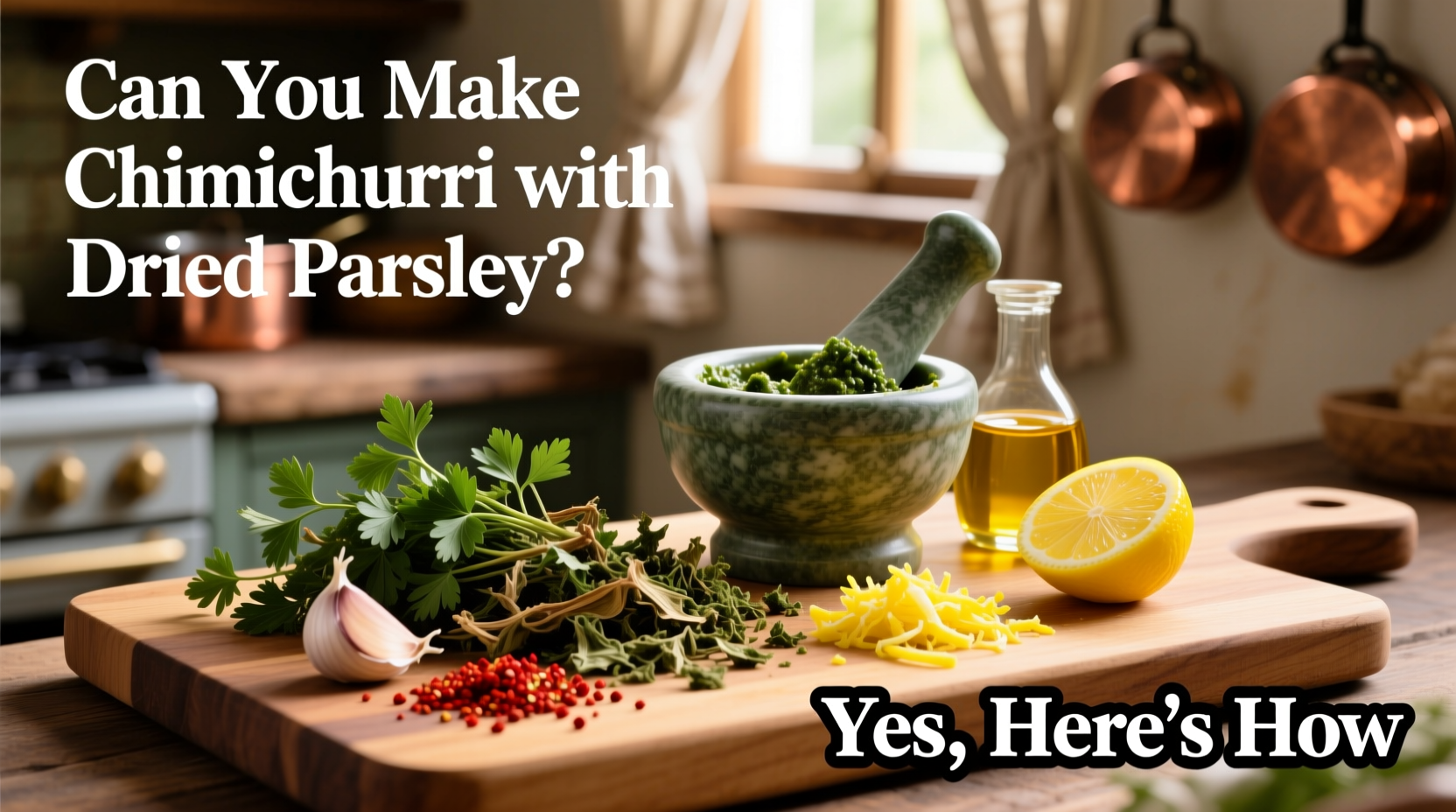 Can You Make Chimichurri with Dried Parsley? Yes, Here's How