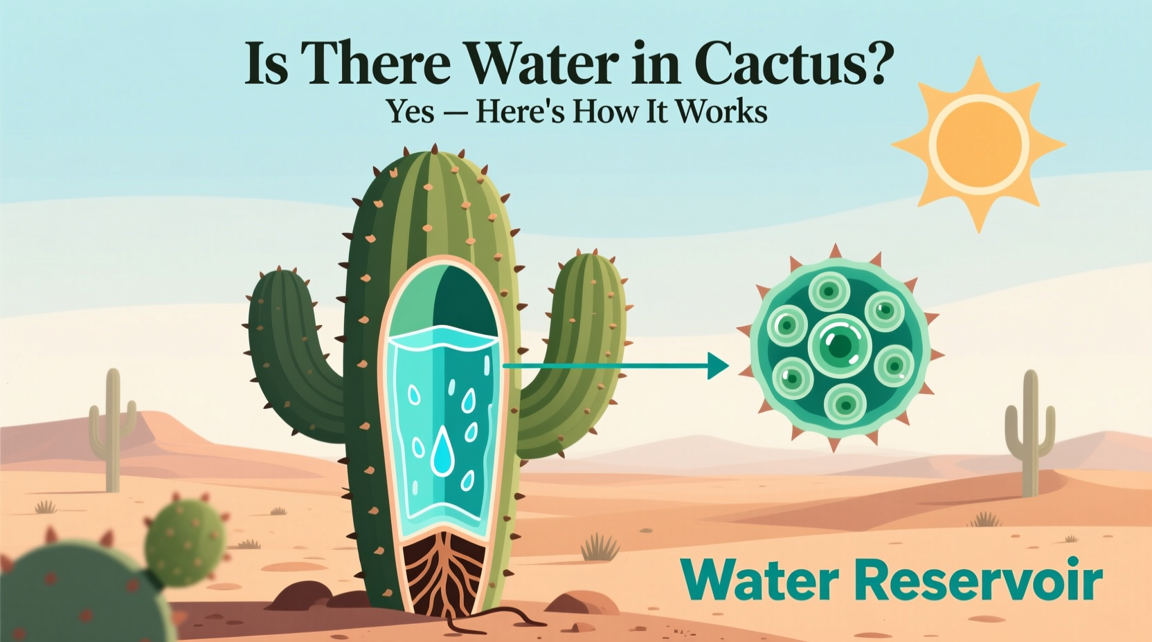Is There Water in Cactus? Yes — Here's How It Works