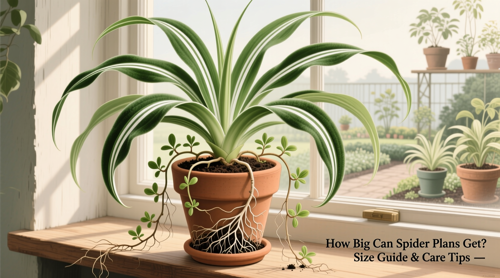 How Big Can Spider Plants Get? Size Guide & Care Tips
