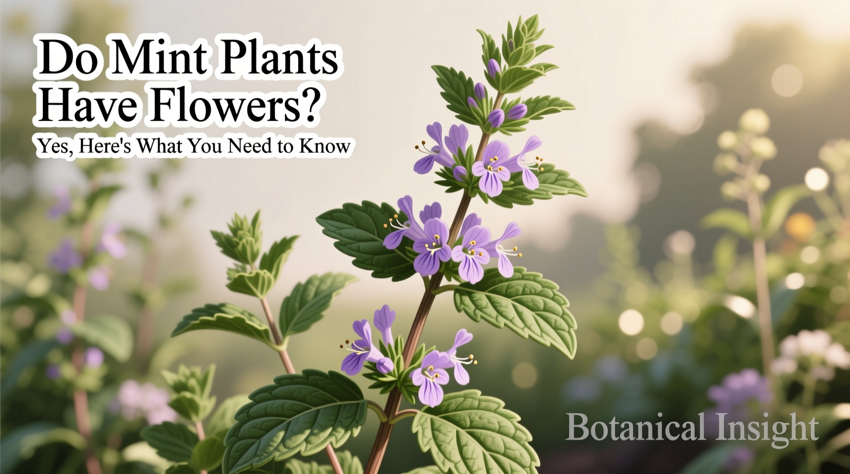 Do Mint Plants Have Flowers? Yes, Here's What You Need to Know