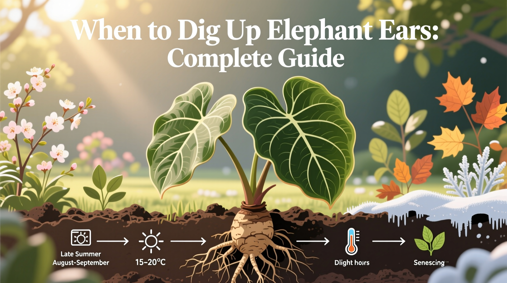 When to Dig Up Elephant Ears: Complete Guide