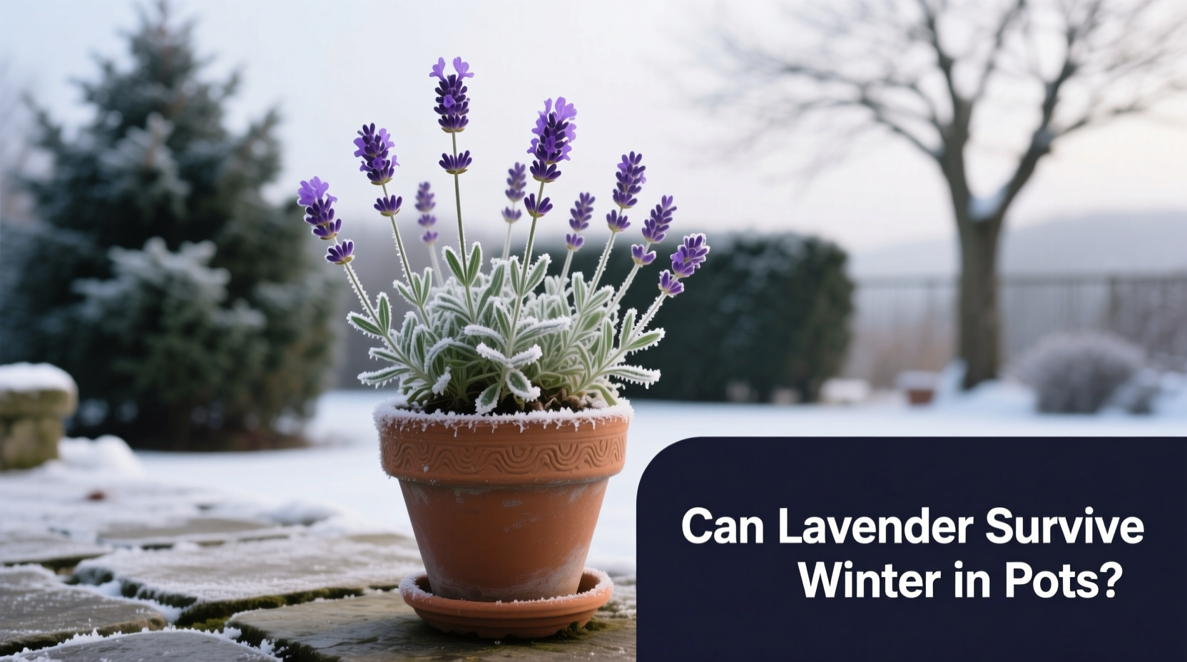 Can Lavender Survive Winter in Pots?