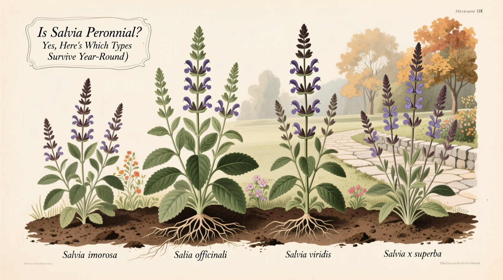 Is Salvia Perennial? Yes, Here's Which Types Survive Year-Round