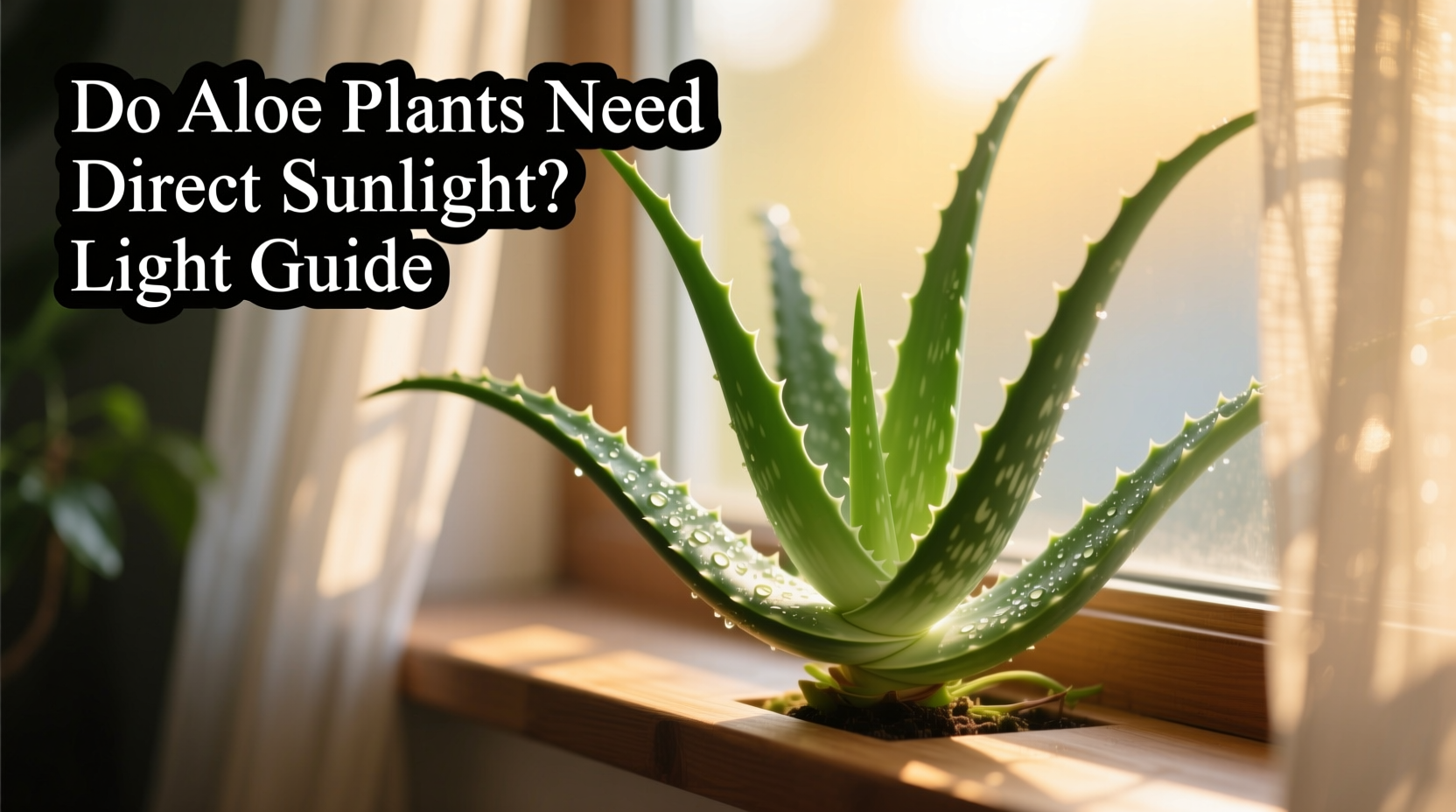 Do Aloe Plants Need Direct Sunlight? Light Guide