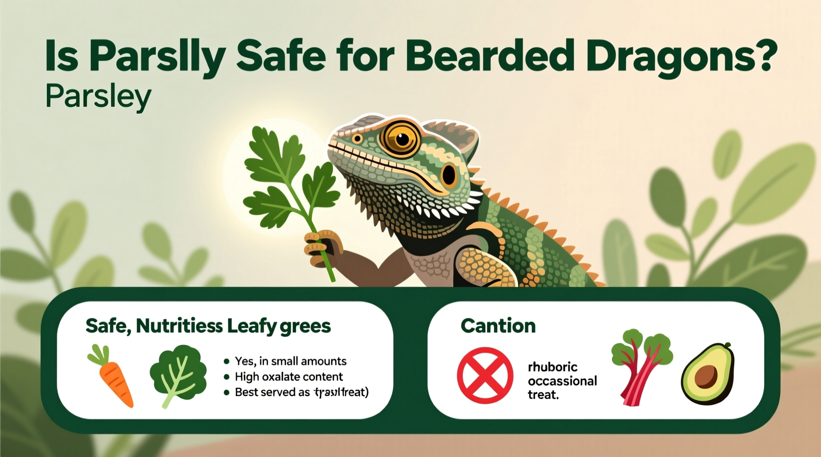 Is Parsley Safe for Bearded Dragons? Vet-Approved Guide