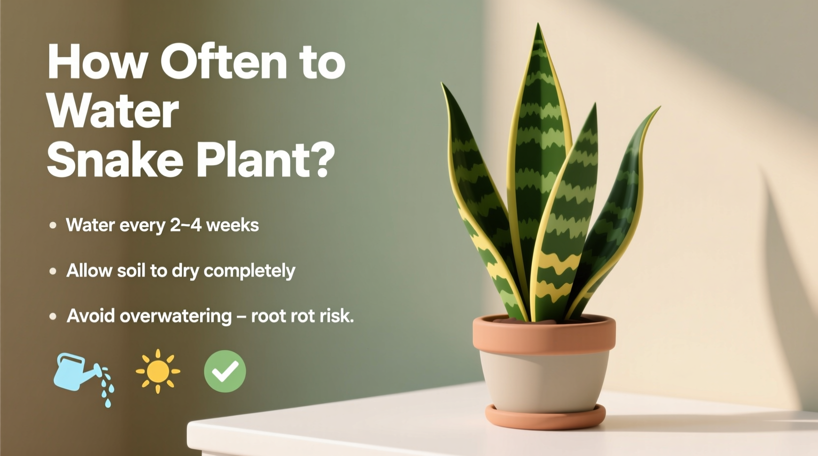 How Often to Water Snake Plant: Complete Care Guide