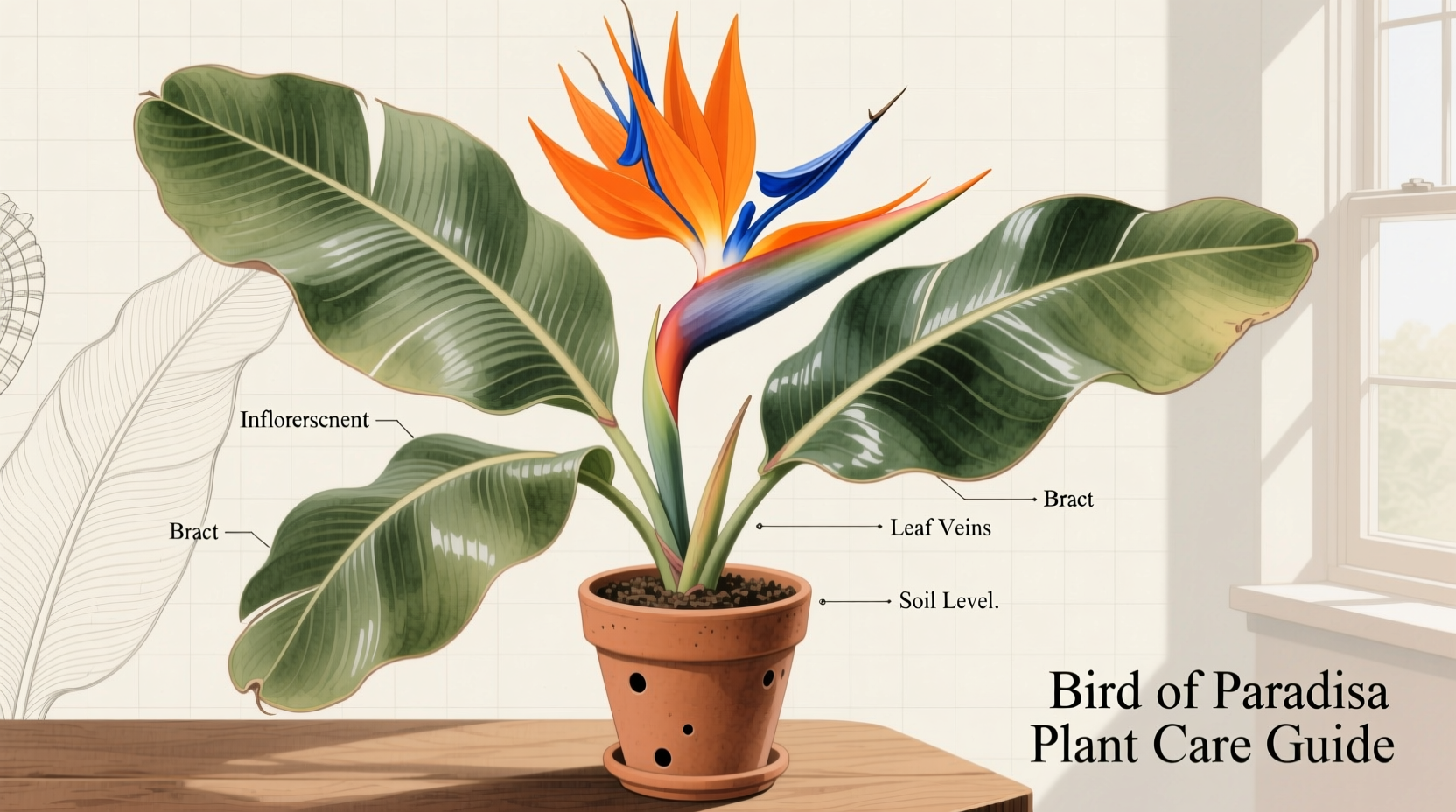 Bird of Paradise Plant Care Guide