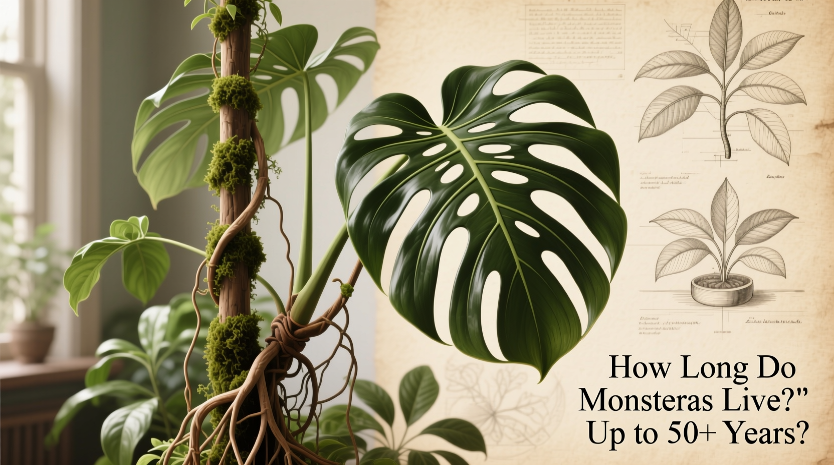 How Long Do Monsteras Live? Up to 50+ Years