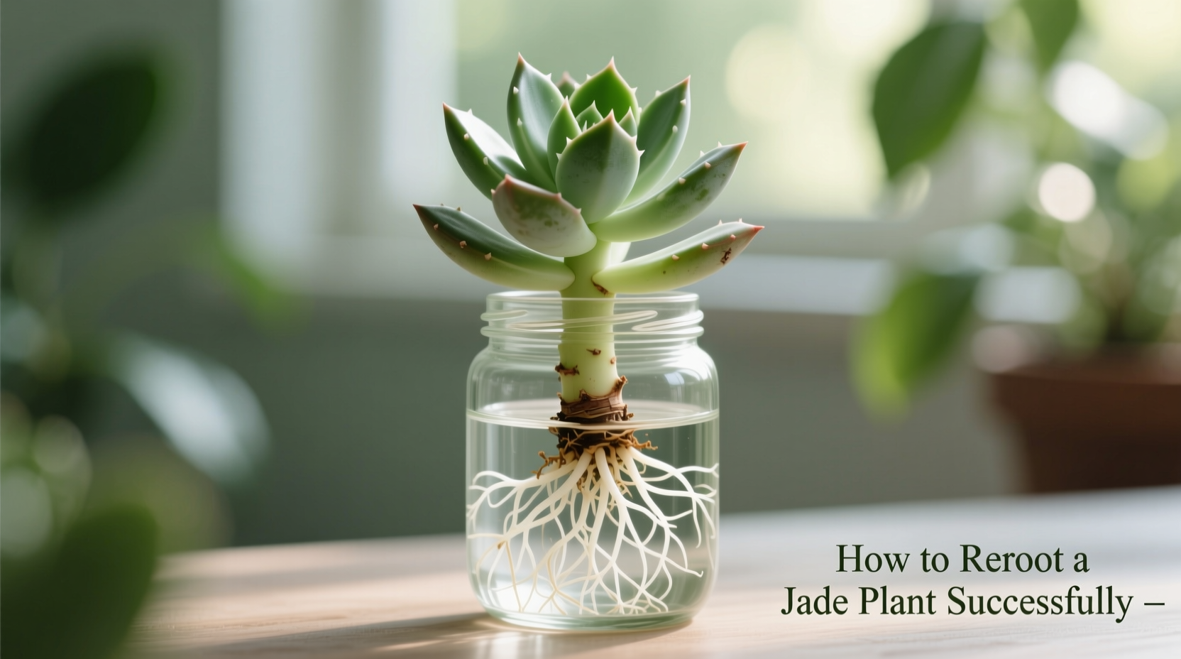 How to Reroot a Jade Plant Successfully