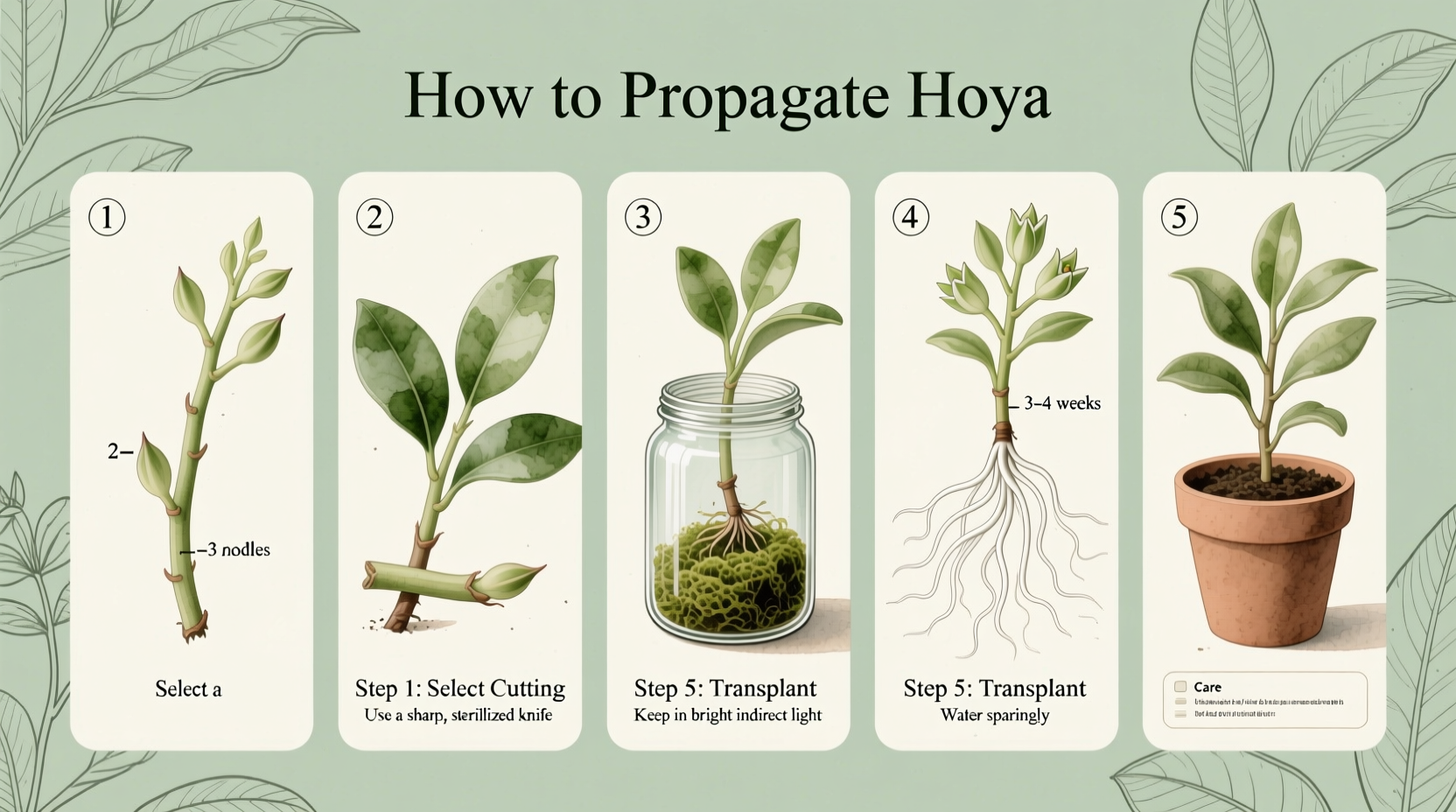 How to Propagate Hoya: Easy Step-by-Step Guide