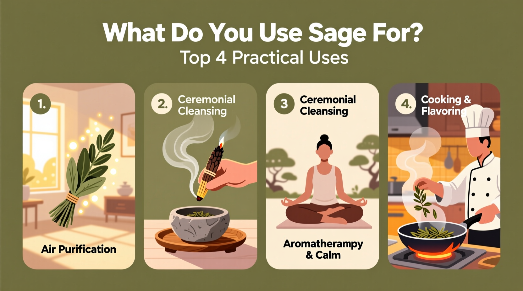 What Do You Use Sage For? Top 4 Practical Uses