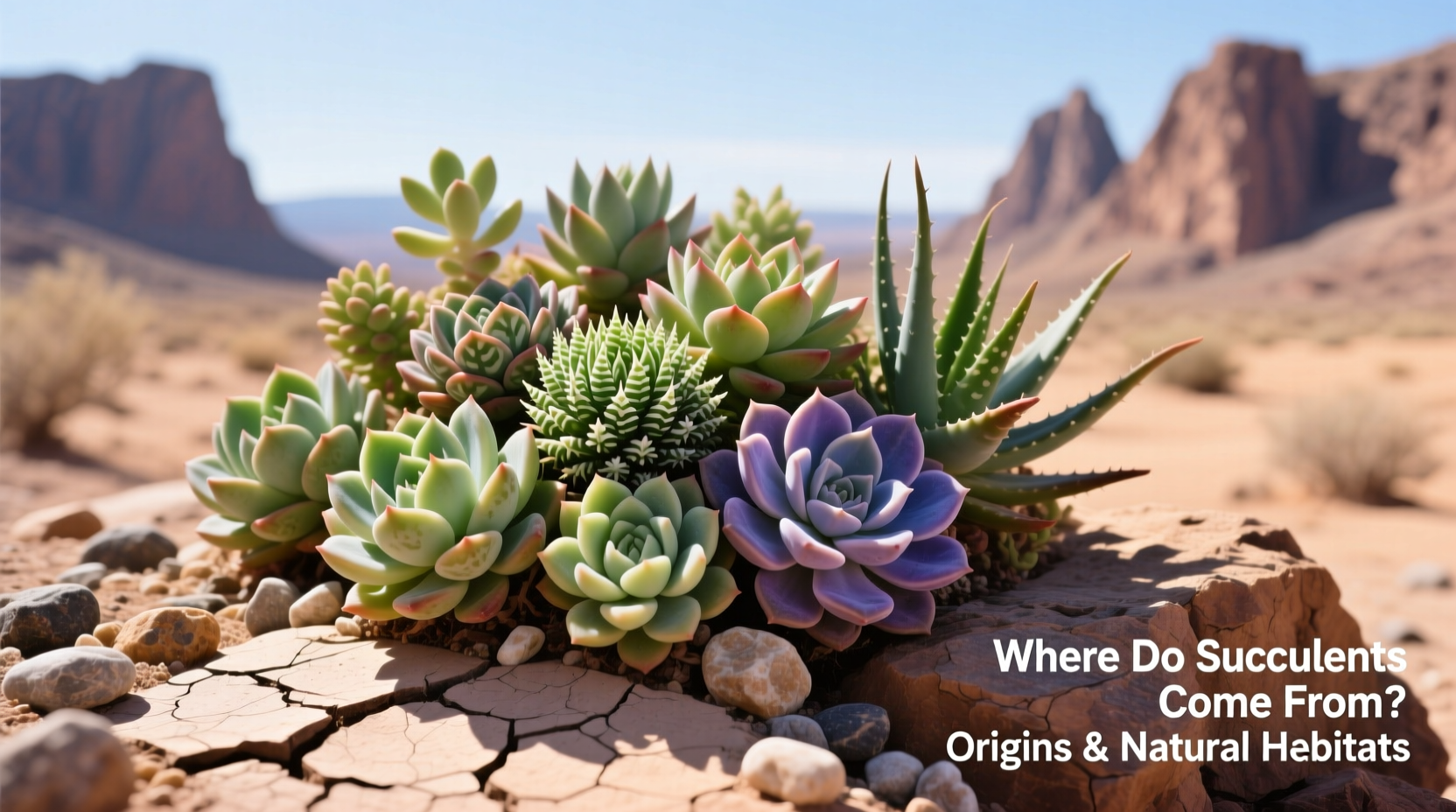 Where Do Succulents Come From? Origins & Natural Habitats
