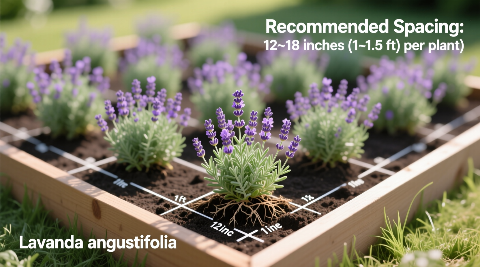 How Many Lavender Plants Per Square Foot?