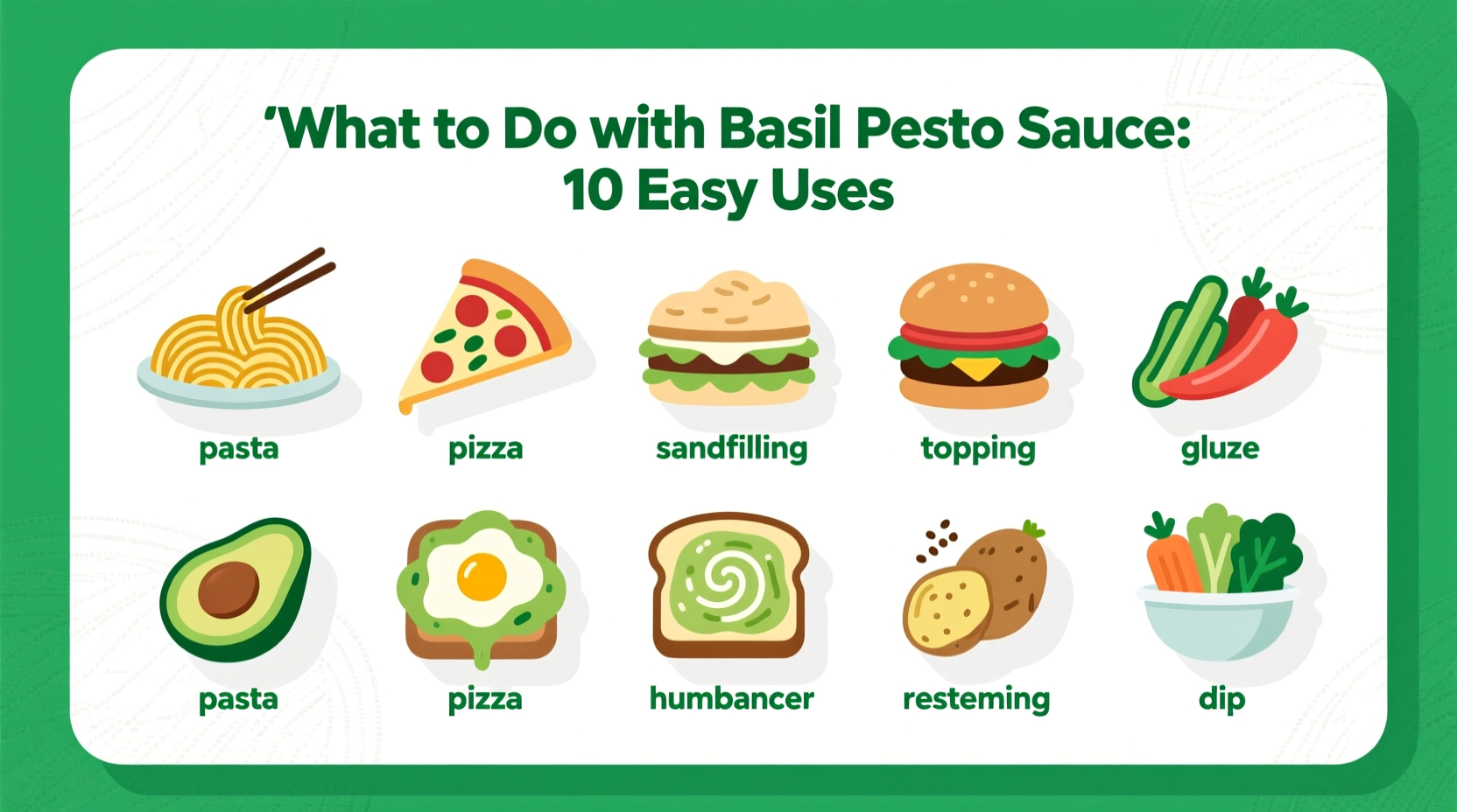 What to Do with Basil Pesto Sauce: 10 Easy Uses