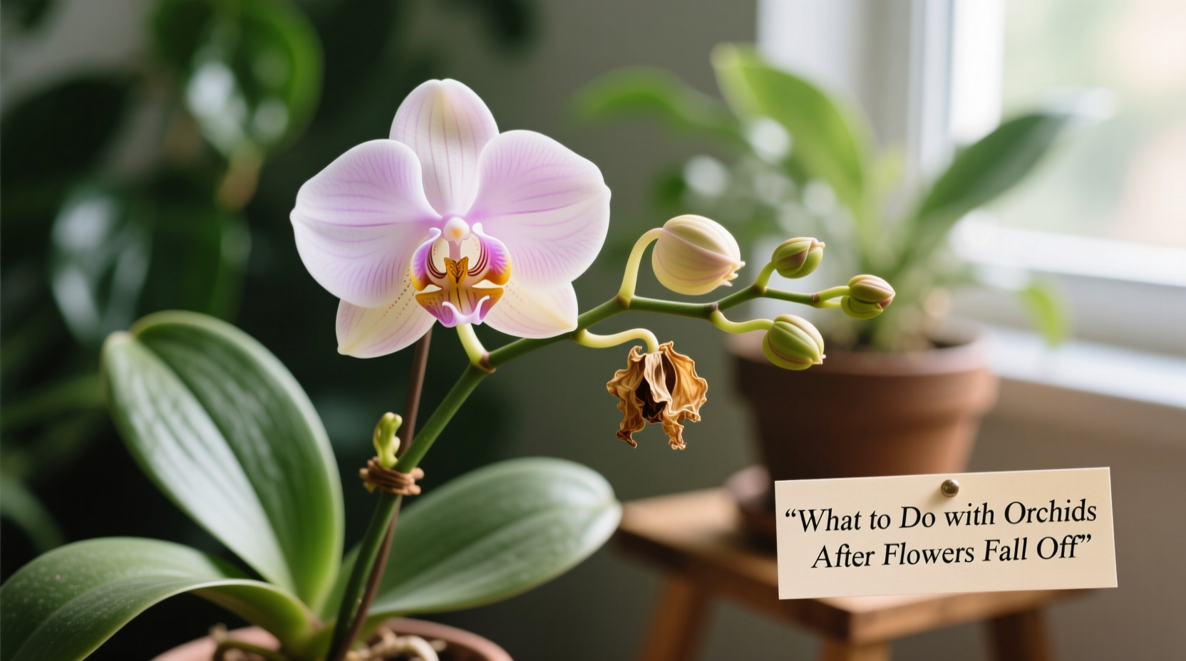 What to Do with Orchids After Flowers Fall Off