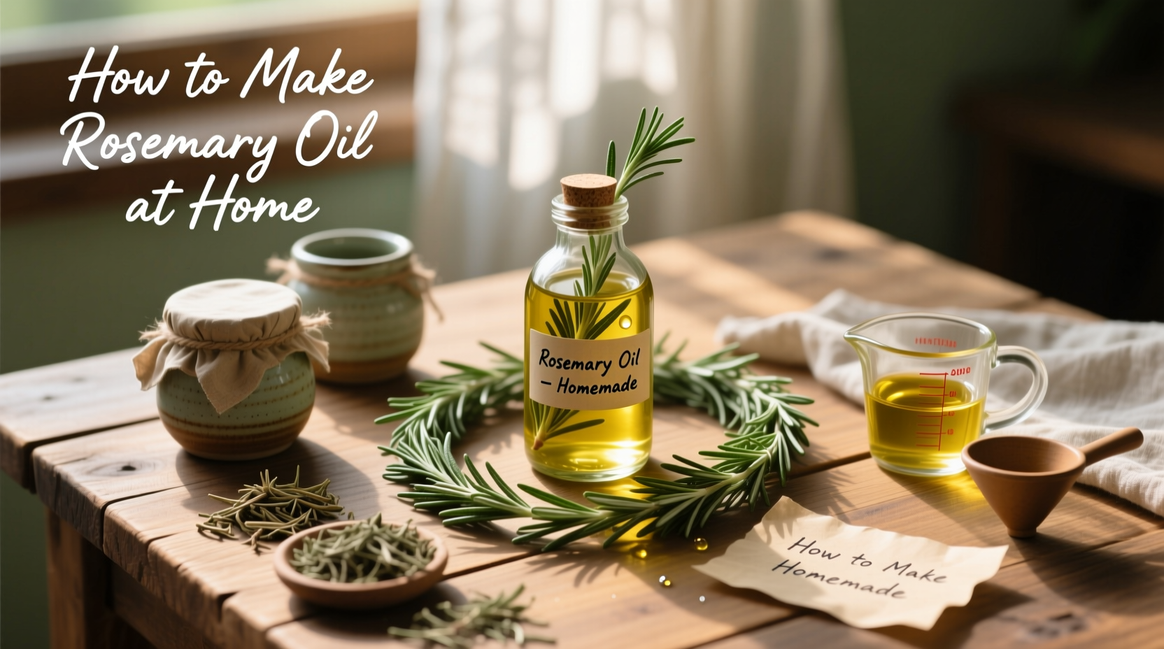 How to Make Rosemary Oil at Home: Easy DIY Guide