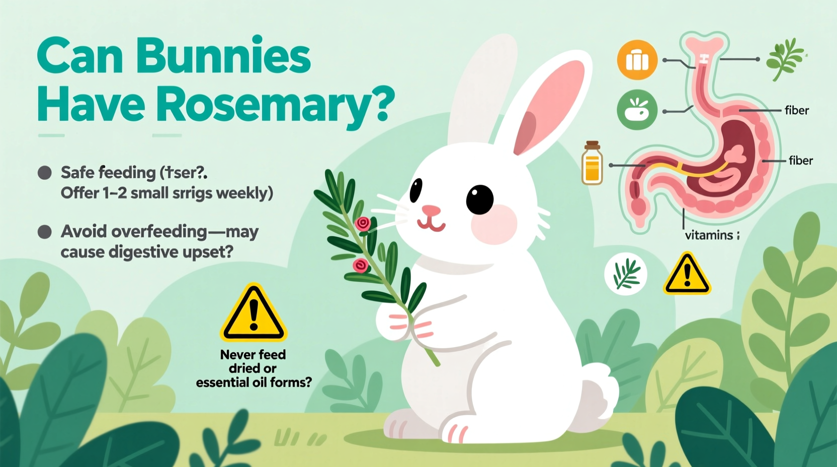 Can Bunnies Have Rosemary? Safe Feeding Tips & Risks