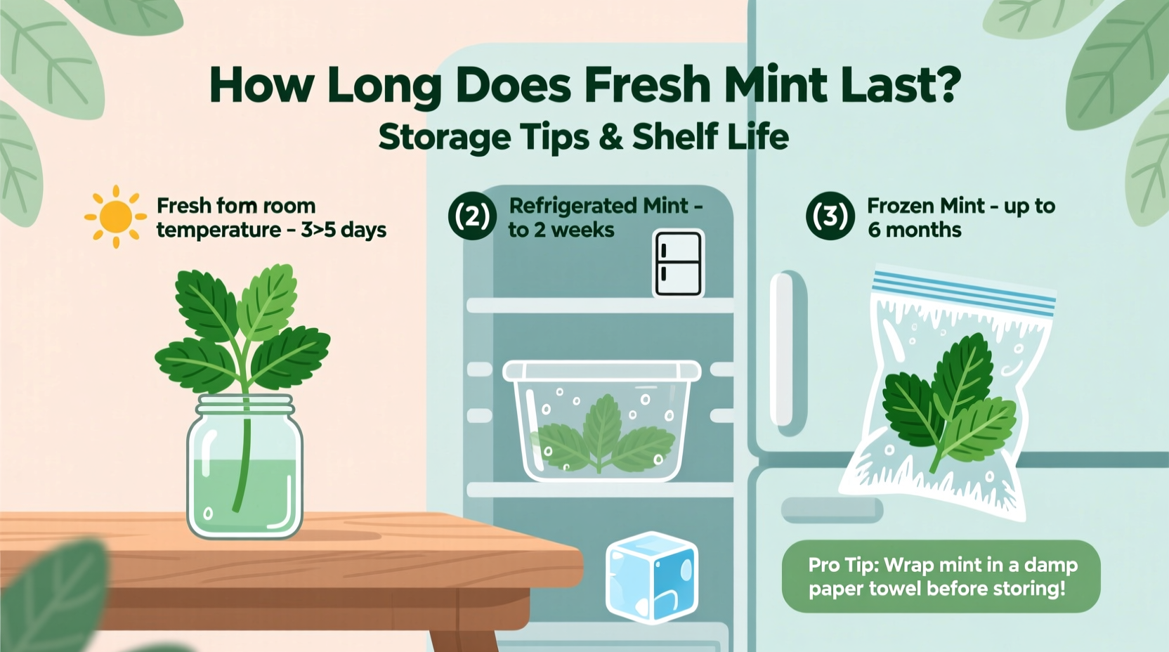 How Long Does Fresh Mint Last? Storage Tips & Shelf Life