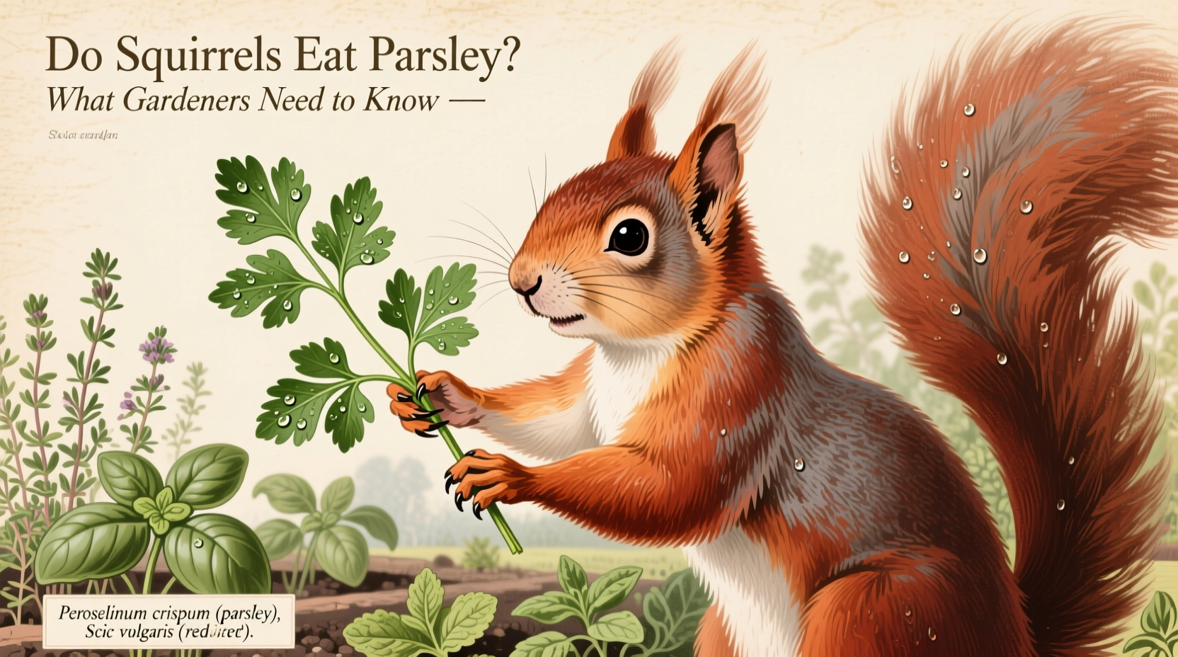 Do Squirrels Eat Parsley? What Gardeners Need to Know
