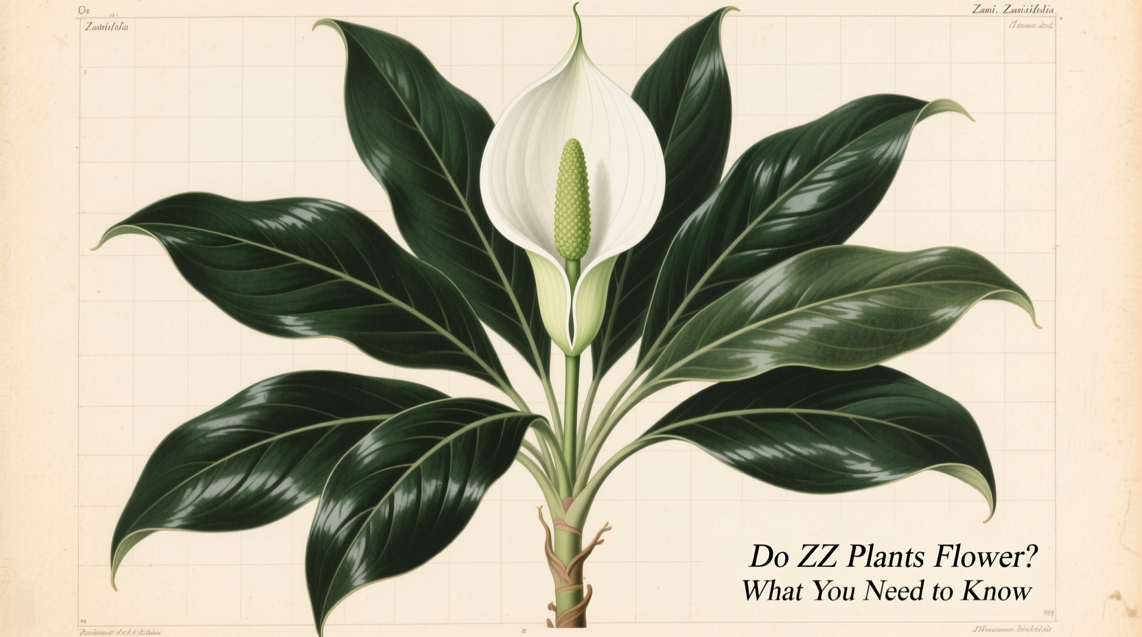 Do ZZ Plants Flower? What You Need to Know
