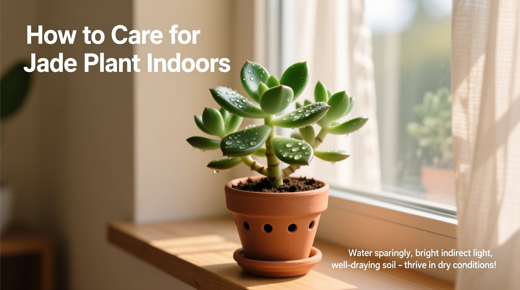 How to Care for Jade Plant Indoors