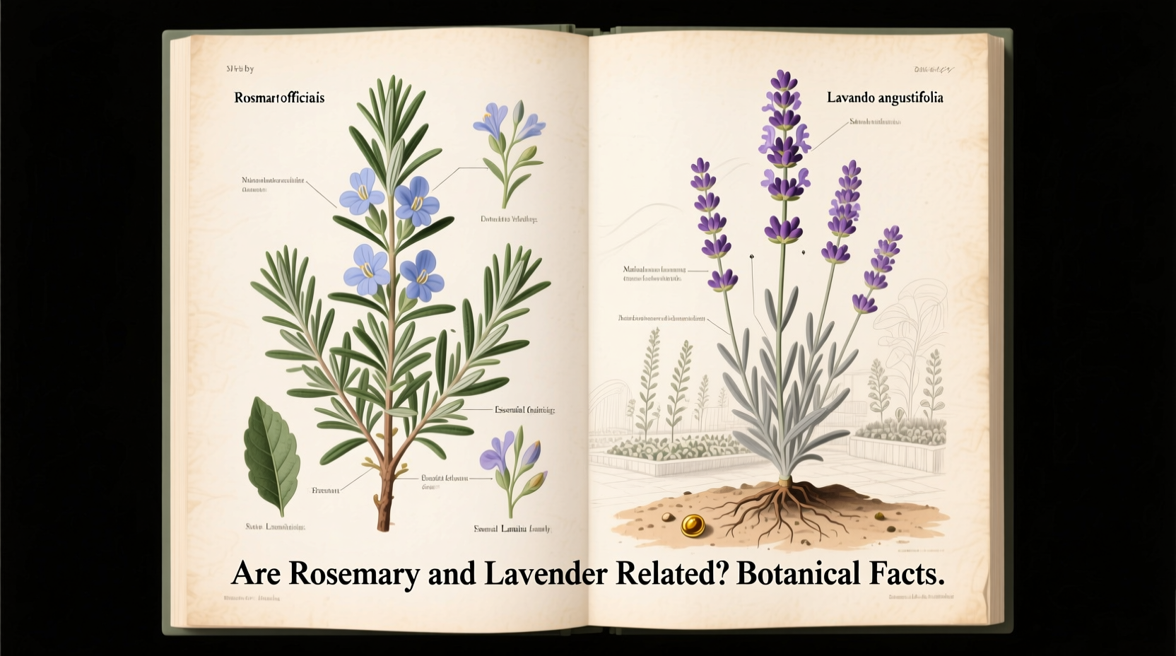 Are Rosemary and Lavender Related? Botanical Facts