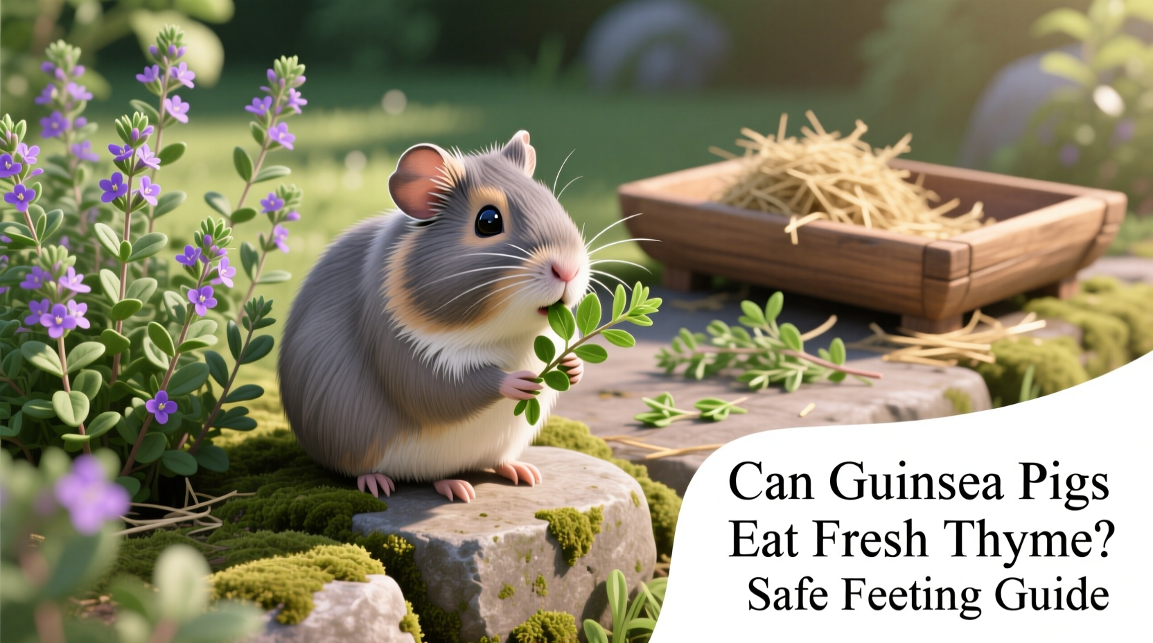 Can Guinea Pigs Eat Fresh Thyme? Safe Feeding Guide