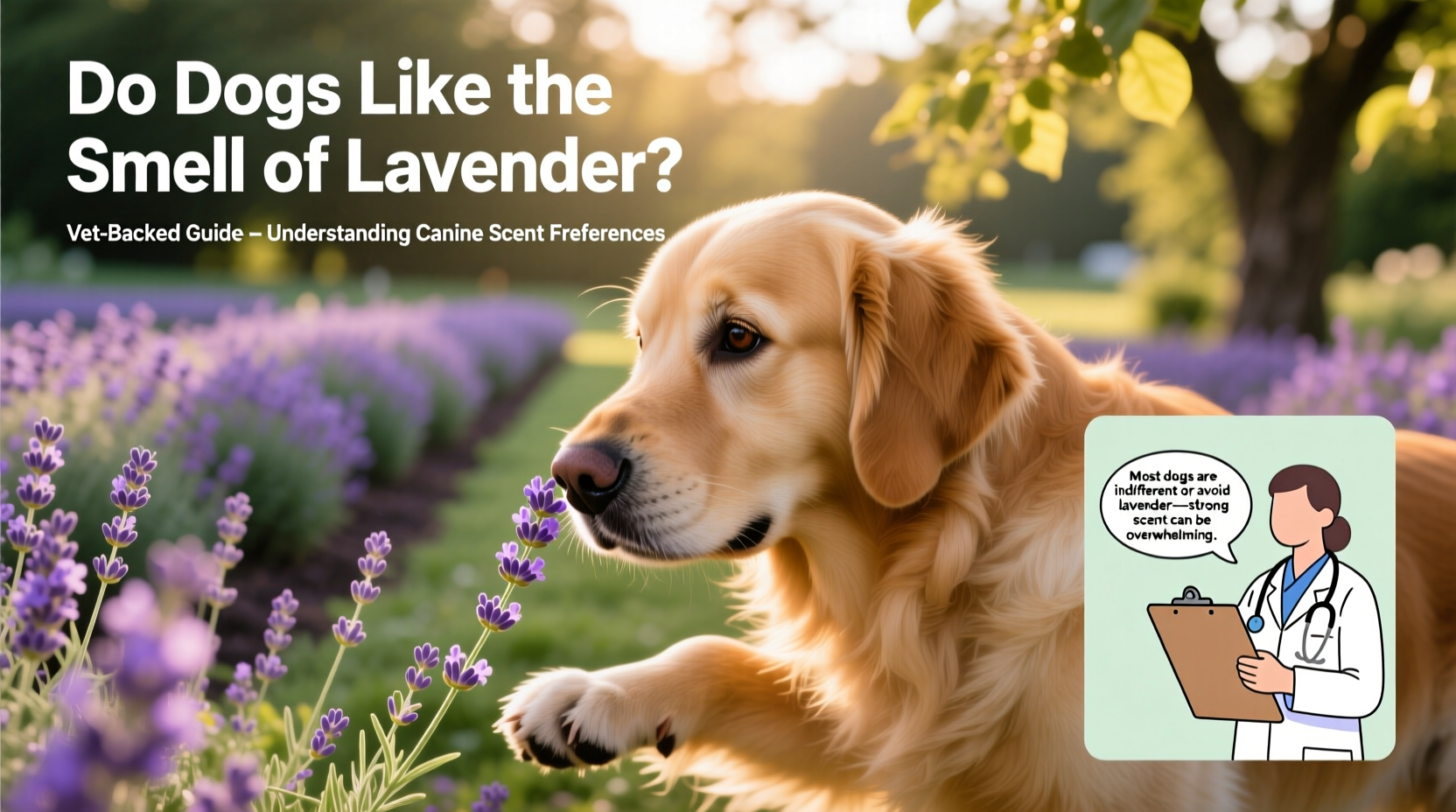 Do Dogs Like the Smell of Lavender? Vet-Backed Guide