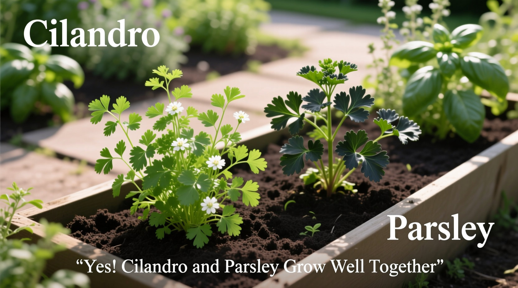 Can You Plant Cilantro and Parsley Together?