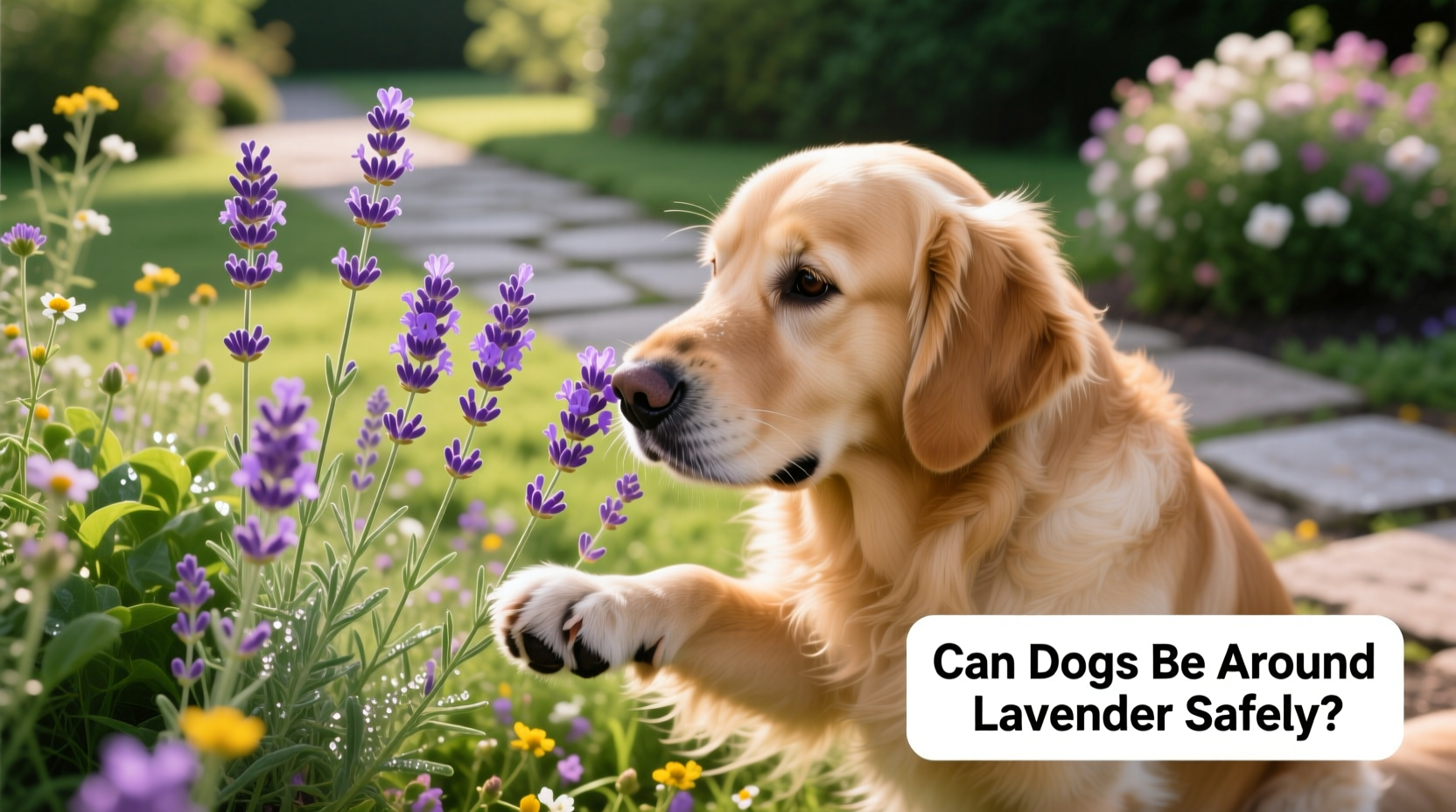 Can Dogs Be Around Lavender Safely?