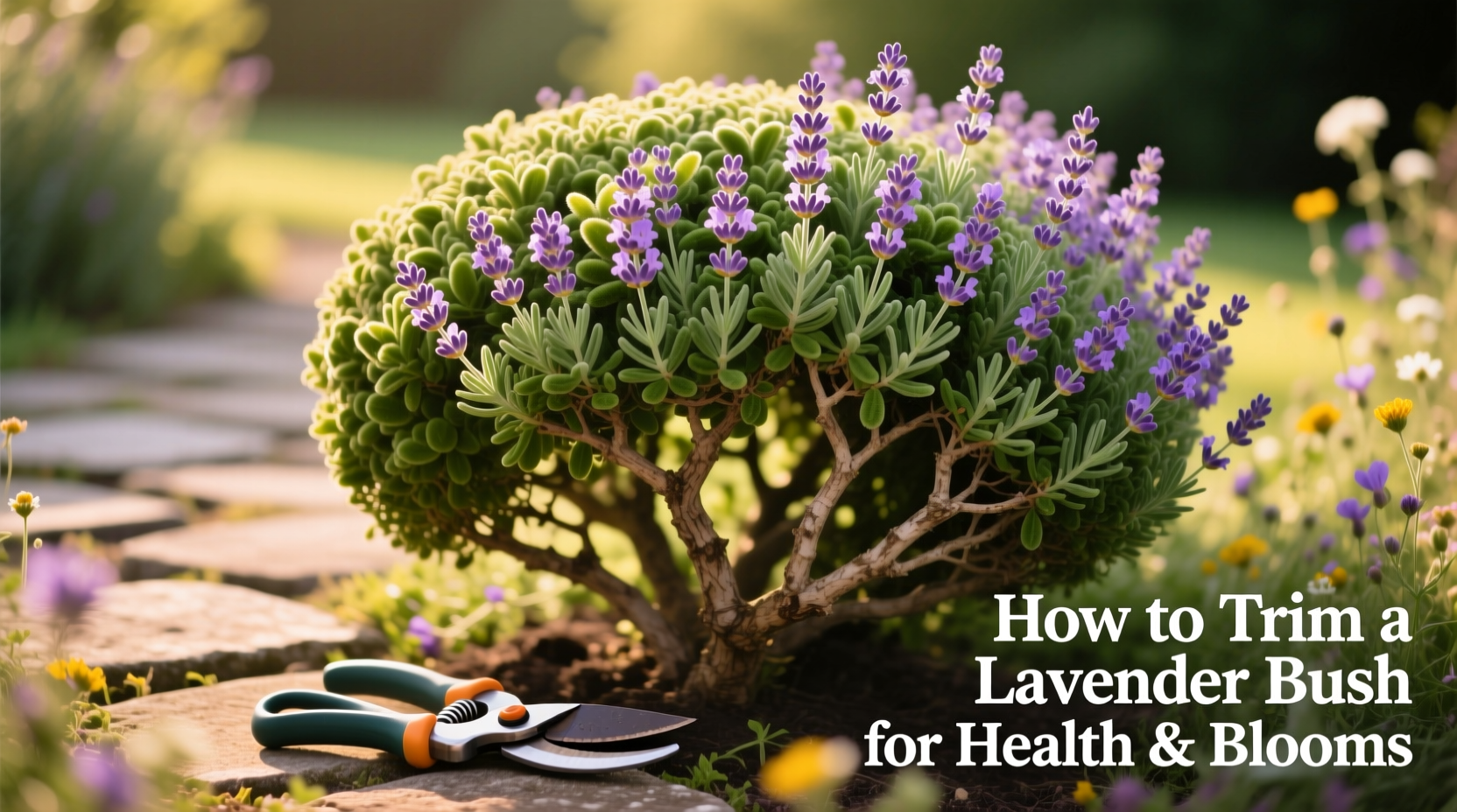 How to Trim a Lavender Bush for Health & Blooms