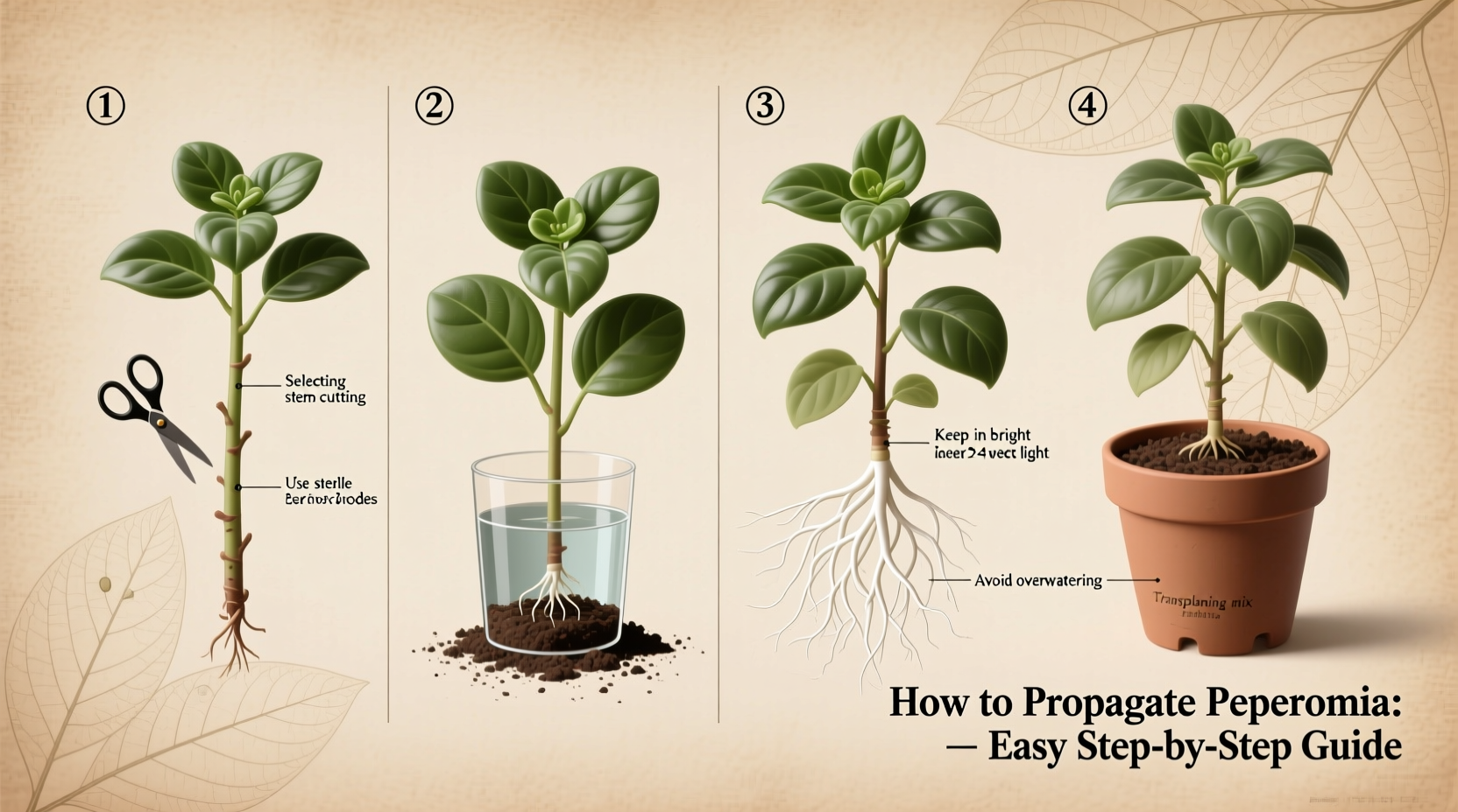 How to Propagate Peperomia: Easy Step-by-Step Guide