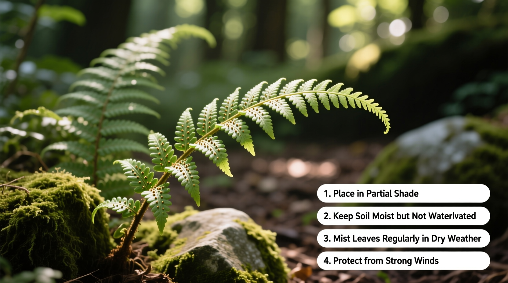 How to Care for a Fern Outside