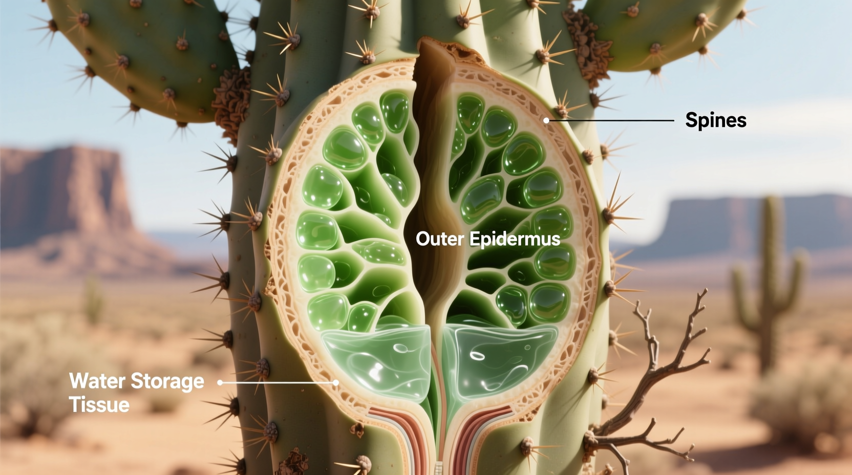 Where Does a Cactus Store Water? Key Facts Revealed