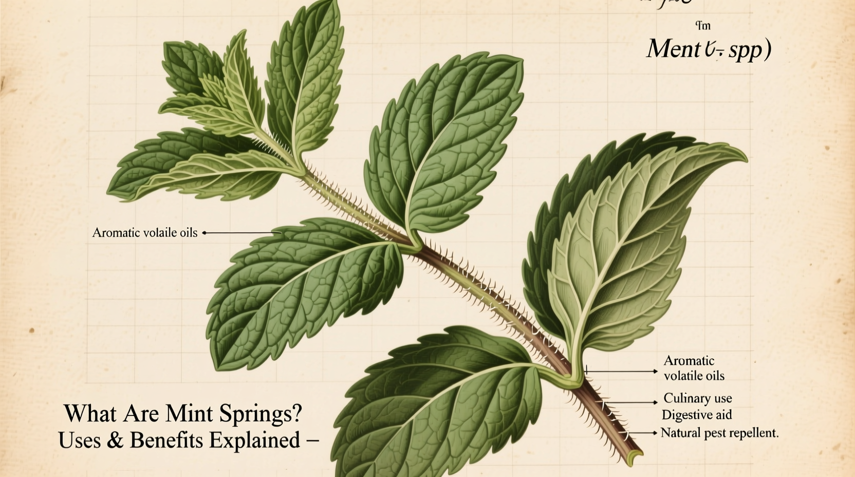 What Are Mint Sprigs? Uses & Benefits Explained